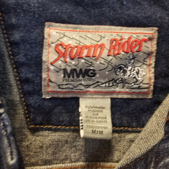 NWOT Denim jacket - storm rider MWG - Picture 6 of 6